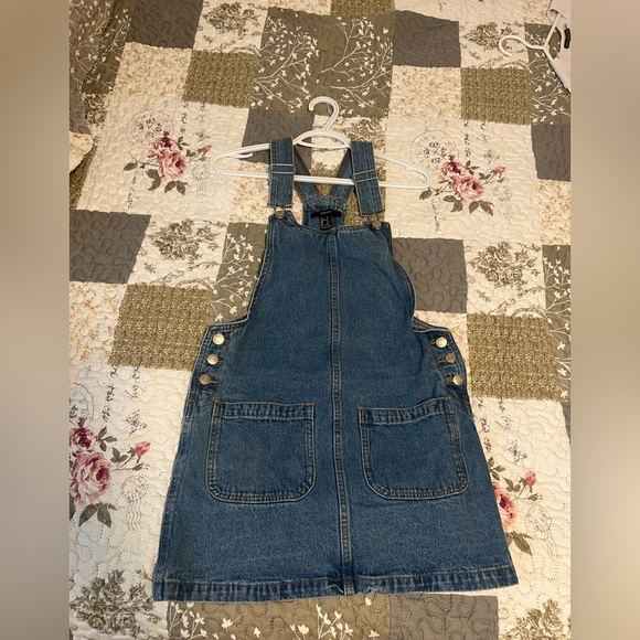 Jean Overall Mini Dress - Picture 4 of 4